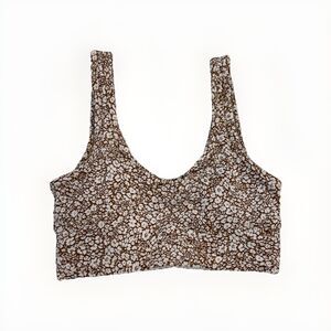 Varley Sports Bra Size Small Lets Move Kellam Floral Athletic Yoga Workout